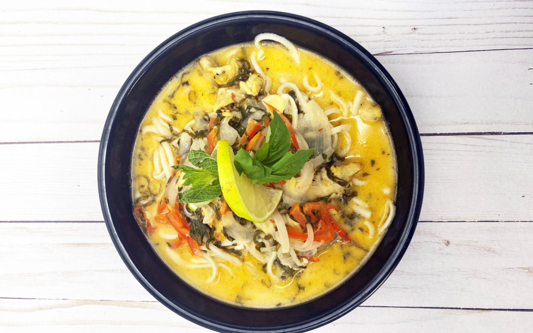Thai Noodle Soup with Chicken